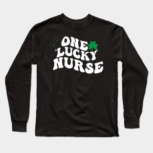 One Lucky Nurse St Patrick's Day Long Sleeve T-Shirt